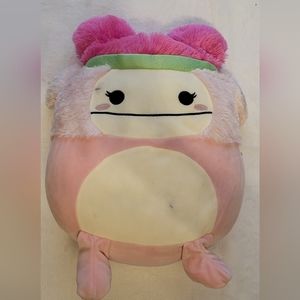 Original Squishmellow pink pillow girl 18" X 13"